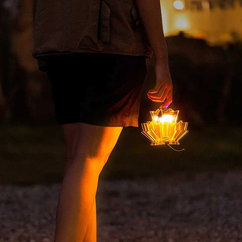 Outdoor Camping Lampshade Flashlight Tent Atmosphere Lampshade Camping Ultra Long Endurance Camping Lamp W250613