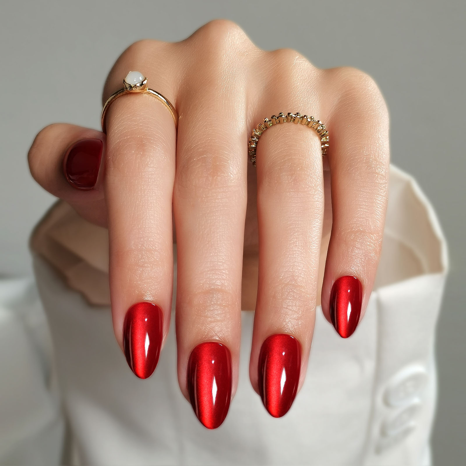 professional grade cat eye acrylic nails strong adhesive selfadhesive claw decorations available in small medium sizes