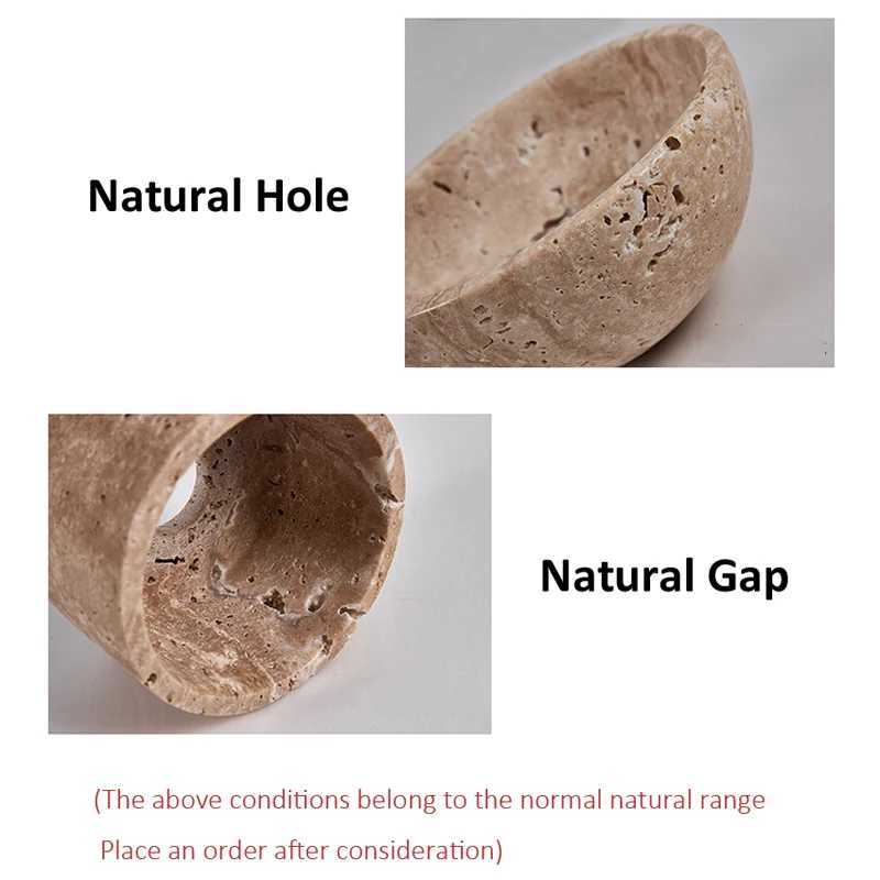 Wabi Sabi Yellow Stone Downlight Foyer Corridor Cave Stone Ceiling Light Balcony Hotel Restaurant Travertine Decorative LED LampXJ2500613