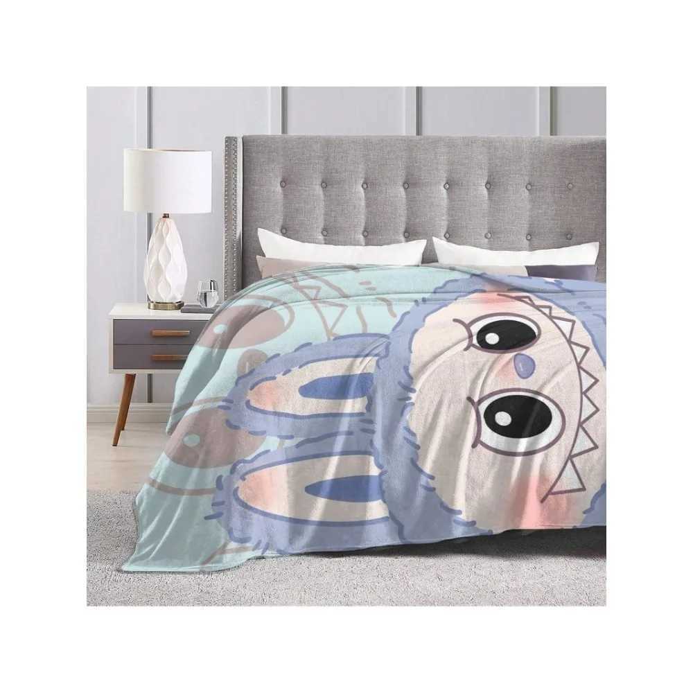 LABUBU Ultra-Soft Flannel BlanketLightweight Throw Blanket For Dorms NapLiving RoomOr TravelAll-SeasonIdeal For Home Decor Z250614