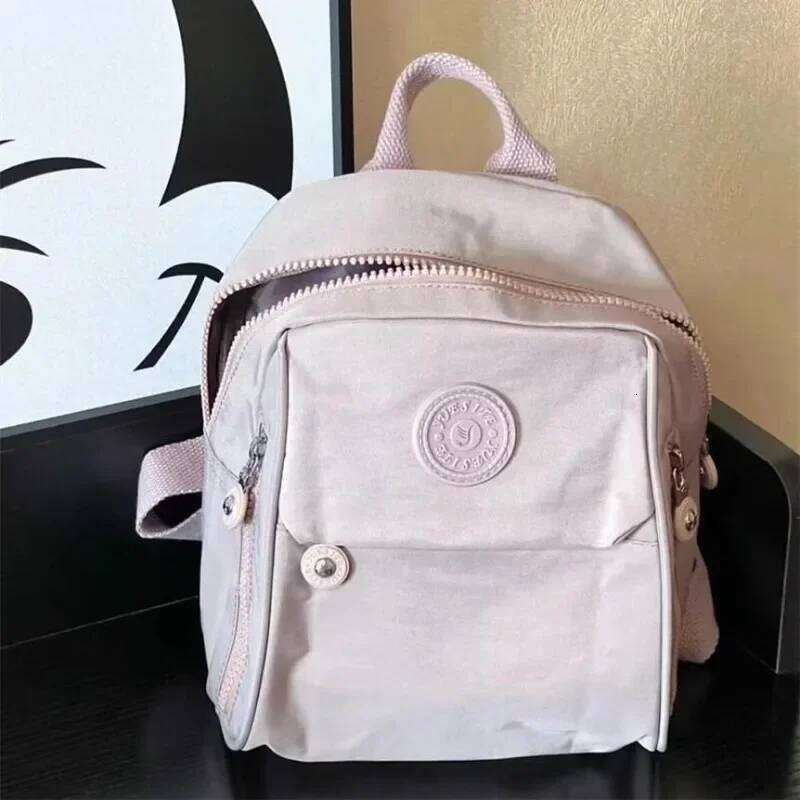 Mini Backpack Oxford Cloth Solid Color Backpacks Women Waterproof Fashion Versatile Canvas Package Student Class Vacation Bags