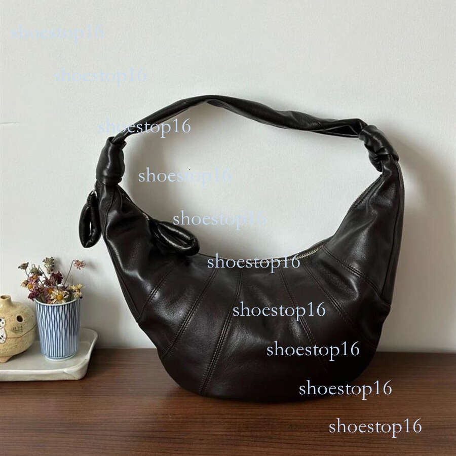 designer bag 2025 lemaire Underarm horn bag medium size summer new item lambskin convertible bag large capacity versatile commuting shoulder bag for women 6a 314