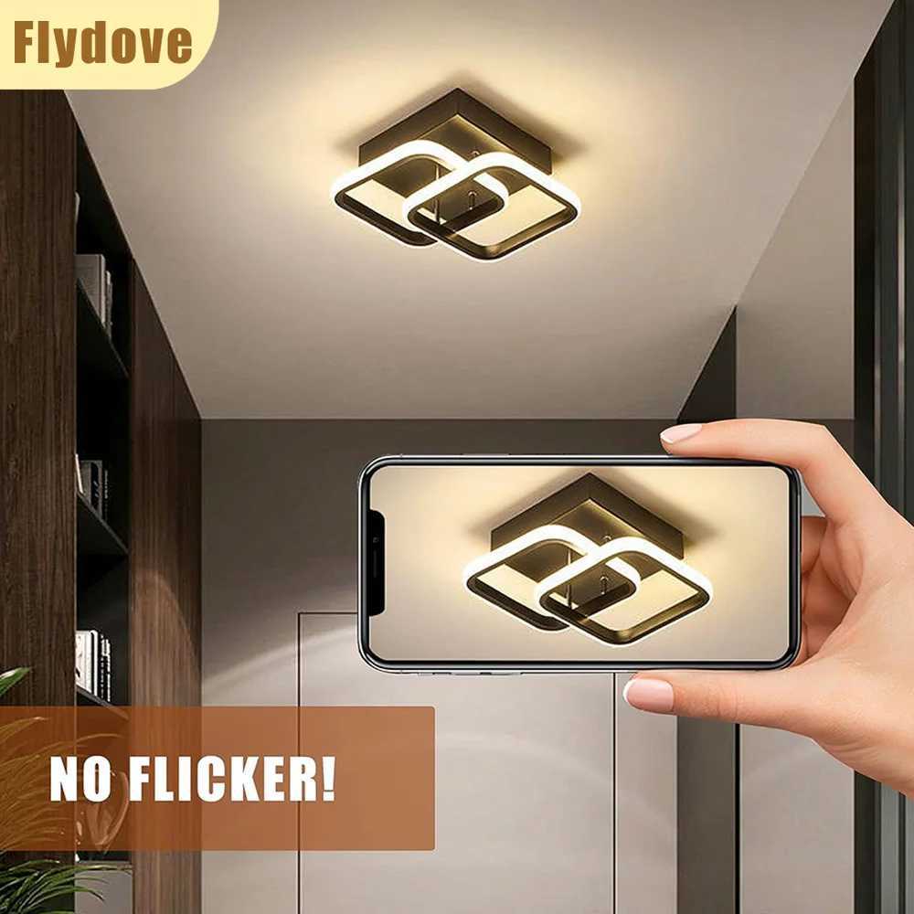 Nordic Minimalist LED Ceiling Chandelier Creative Dressing Room Kitchen Living Room Passage Home Lighting Decoration AC85-265V XJ2500613