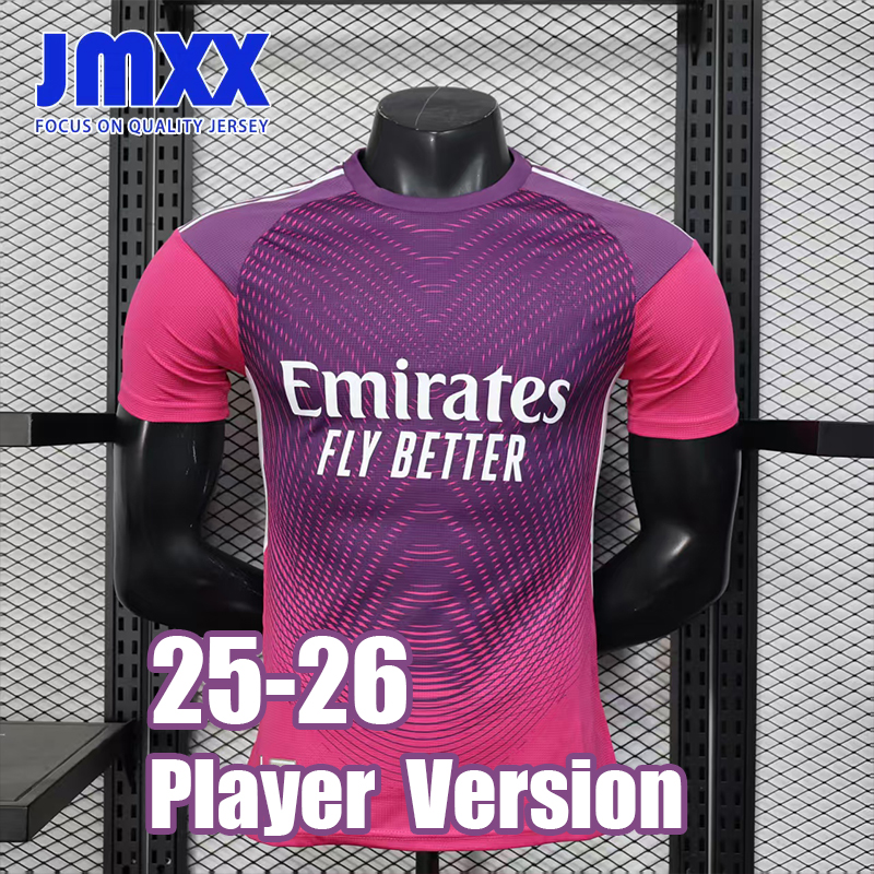 JMXX 25-26 Reals Madrids Soccer Jerseys Pink Purple Pre Match Mens Uniforms Jersey Football Man Shirt 2025 2026 Player Version