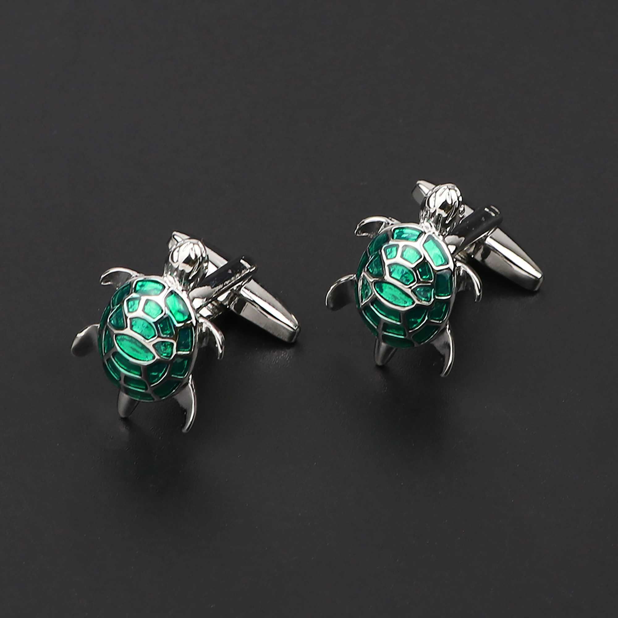 Luxury Mens Shirt Suit Cufflinks High Quality Classic Round Square Turtle Flower Anchor Cuff Button Wedding Party Gift Accessory XJ250614