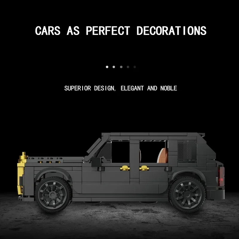 Blocks Car 409PCS Luxury Sedan Building Blocks City SUV Car Model Bricks Creative Desktop Collection Display Educational Toy Kids DIY Toys Holiday Gif