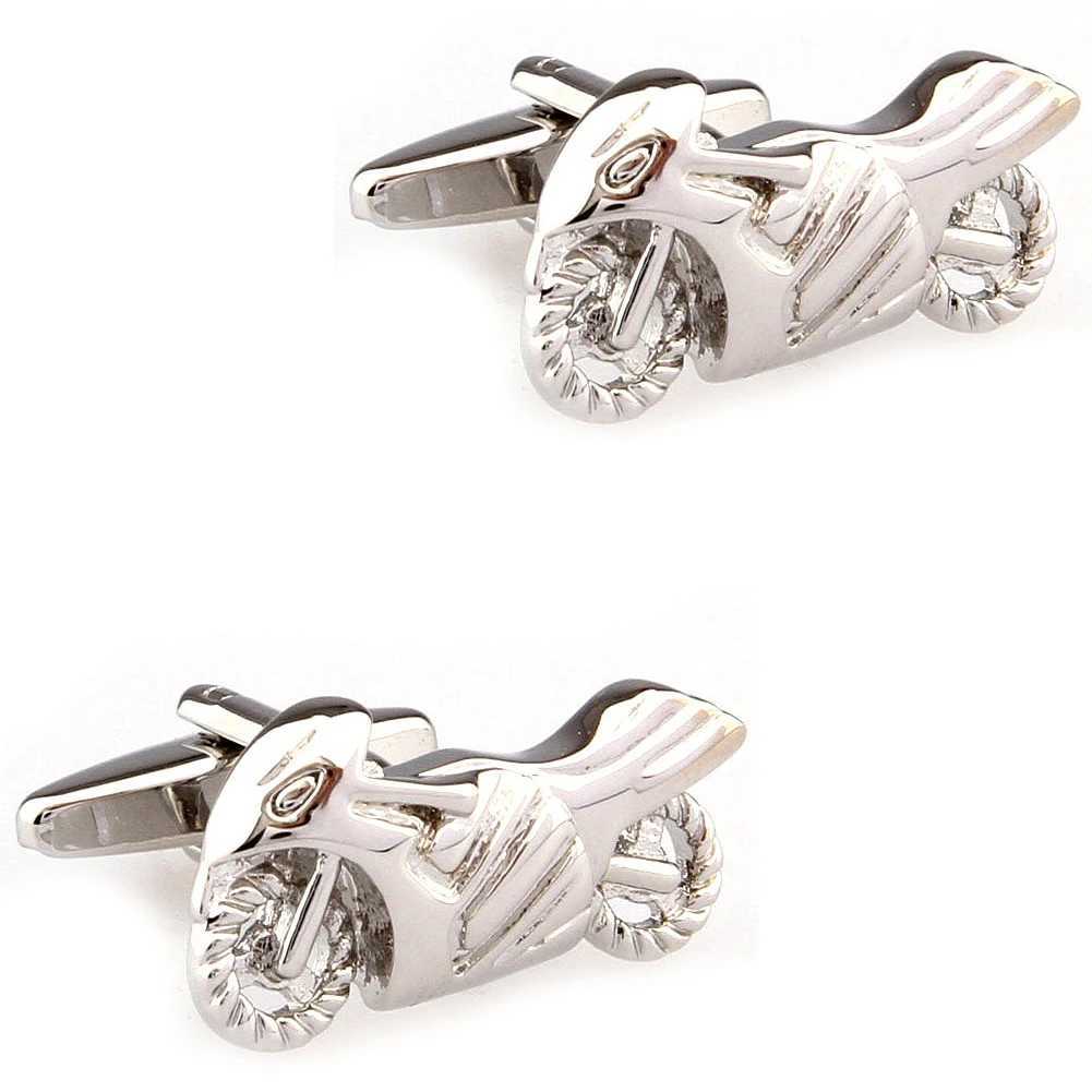 TZG Fashion Car Cufflinks Men Bike Cuff Links For French Shirts Factory XJ250614