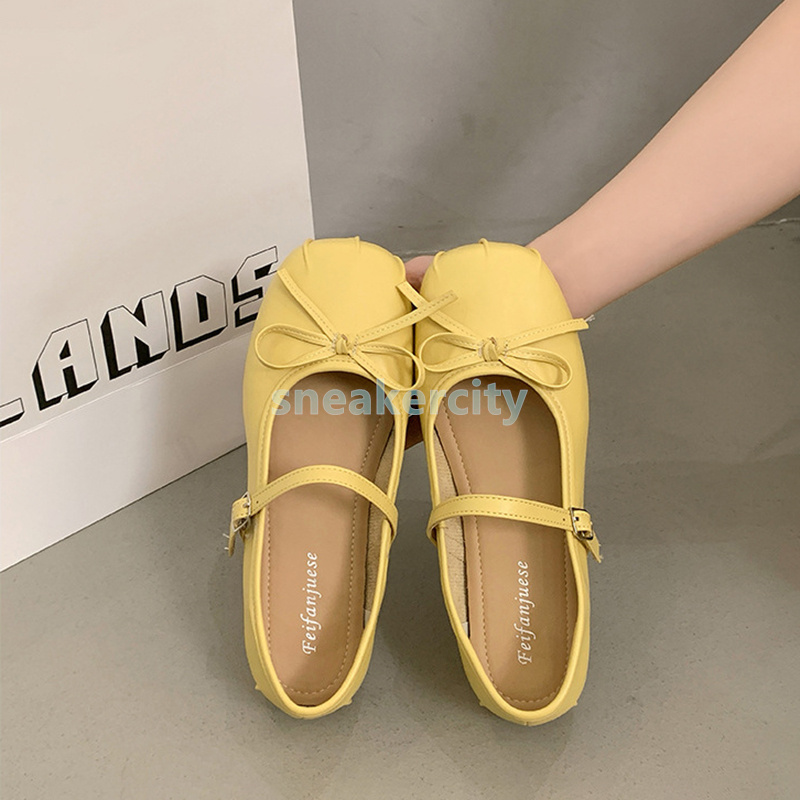 loafers womens ballet flats heels mary jane shoes summer luxury fashion low heels leather dress shoes designer ballerina flats sandals