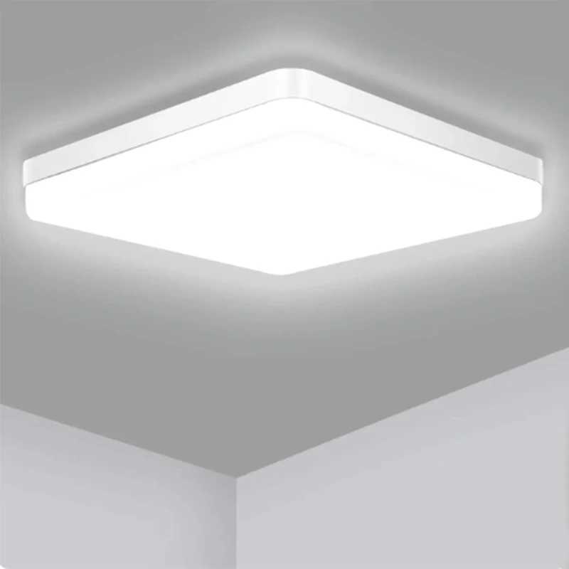 Ultra-thin Square LED Ceiling Light Bedroom Balcony Household easy to install Ceiling Lamps for room Home Decoration AC85-260V XJ2500613