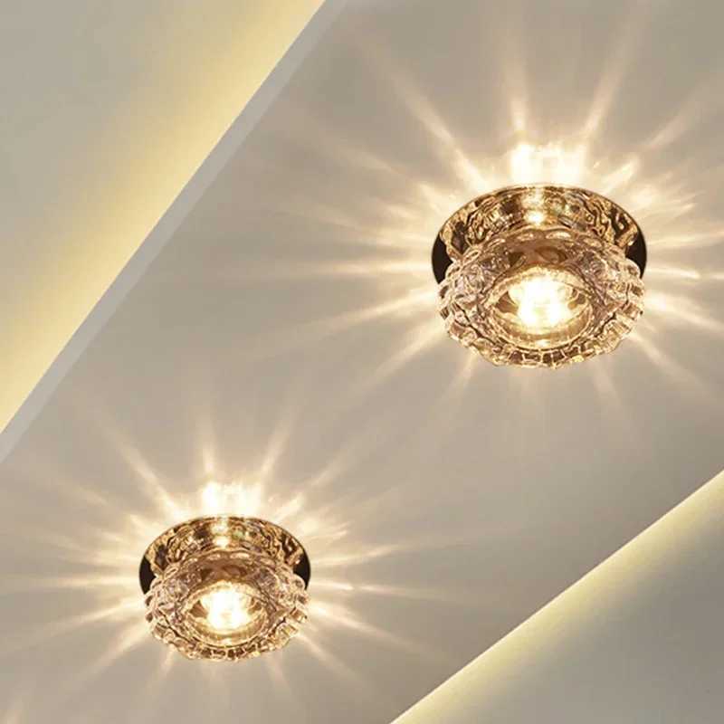 LED Crystal lamp Embedded ceiling light For Home living room corridor Decorative ceiling lamp Porch balcony Indoor lighting XJ2500613