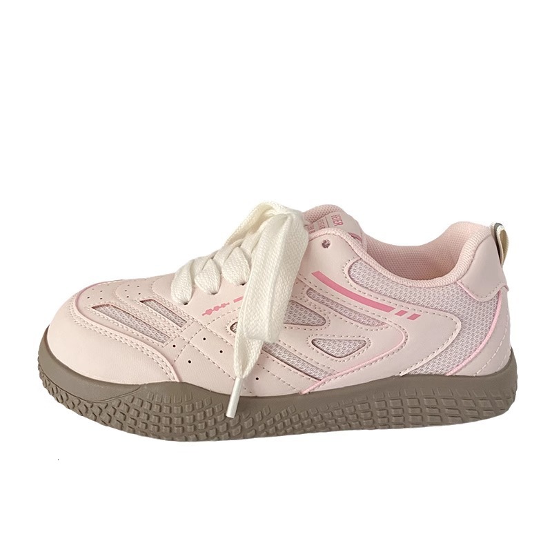 Ddmysports Korean Style Versatile Sneakers For Women New Summer Niche Design Sports Casual White German Training Shoes Outdoor Shoes