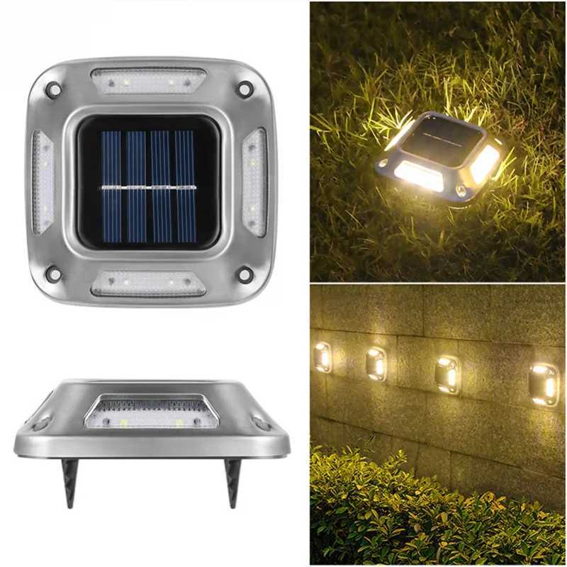 Solar Outdoor Camping Light Courtyard Garden Lawn Decoration Landscape Light Waterproof Stainless Steel Buried Light W250613