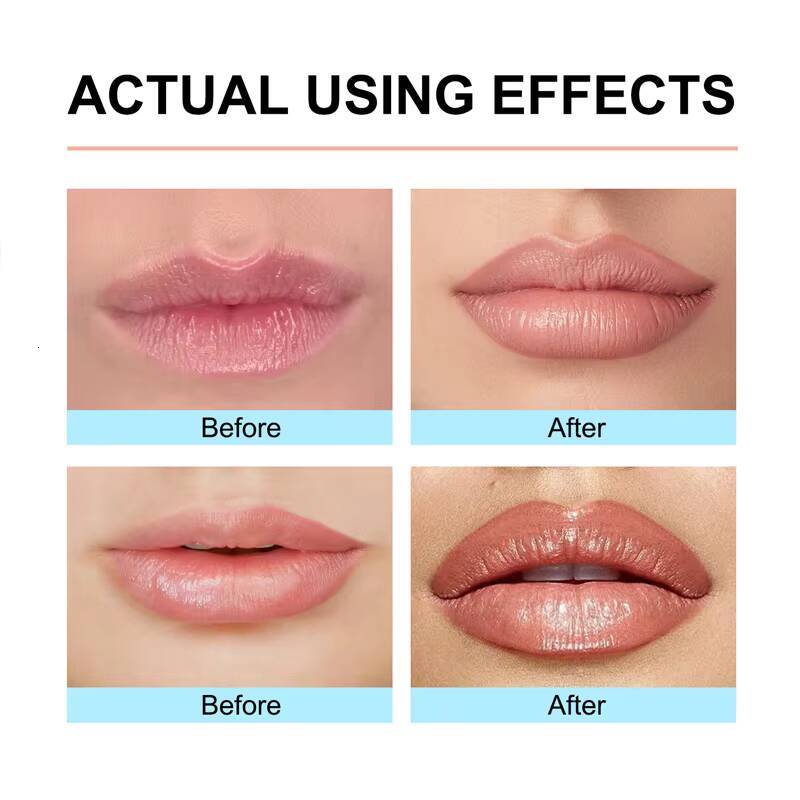 Peel-Off Tattoo Lipstick Waterproof Long Lasting Matte Tint Red Brown Contour Tear-off Lip Stain Cosmetic Togliti il rossett happy