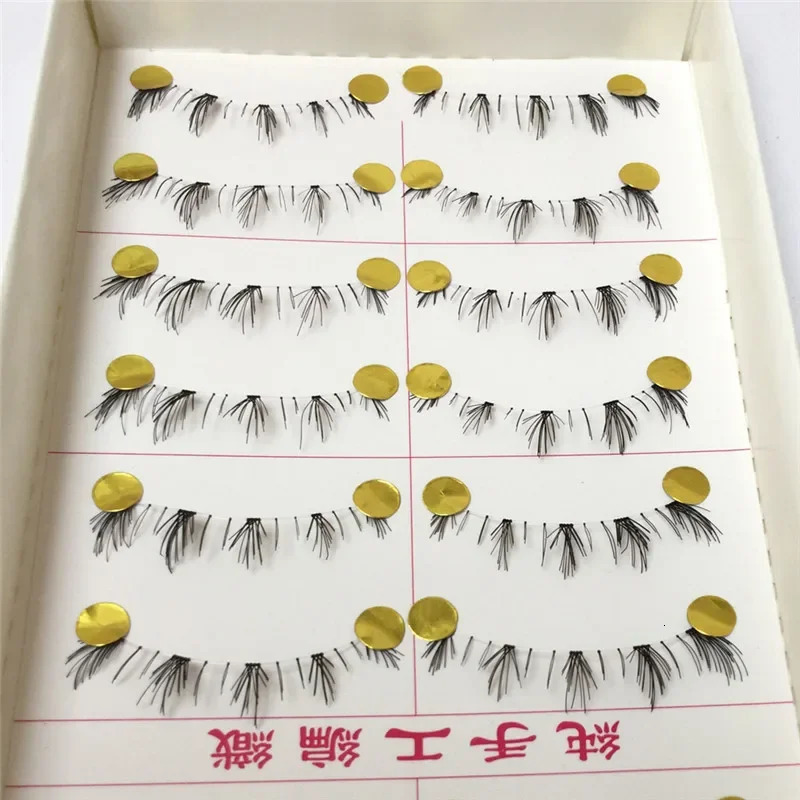 10 Pairs Lower Eyelashes Pack Different Styles Under Eye Lashes Soft Lower Eyelashes Handmade Clear Band Bottom Lashes 250614