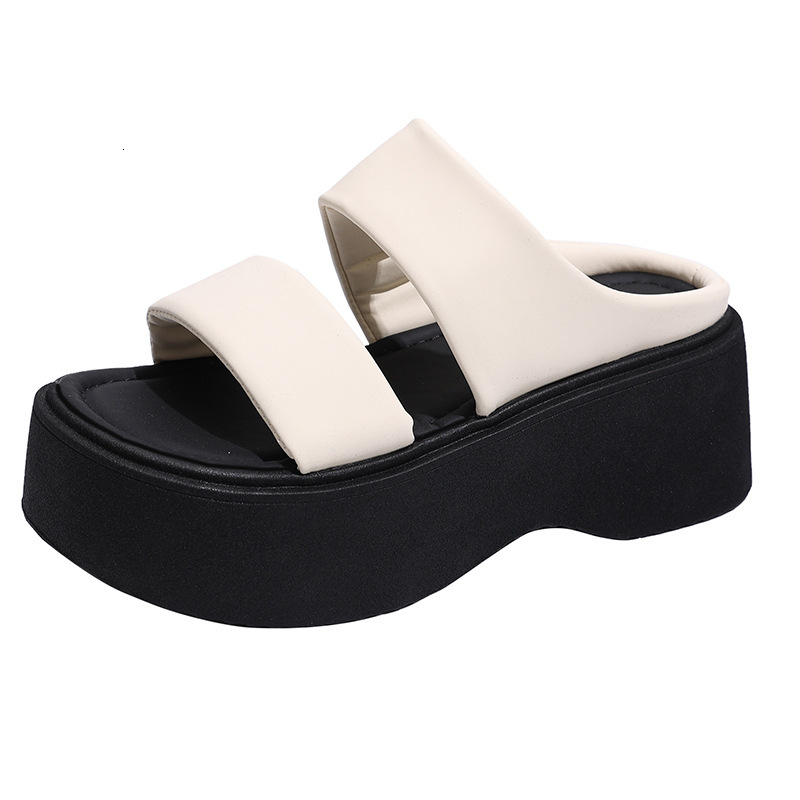 Ddmyoutdoor Ddmyoutdoor Perfect With Skirts Thick Soled Height Increasing Sandals For Women Summer High End New Style Outdoor Wedge Slippers Shoes Out