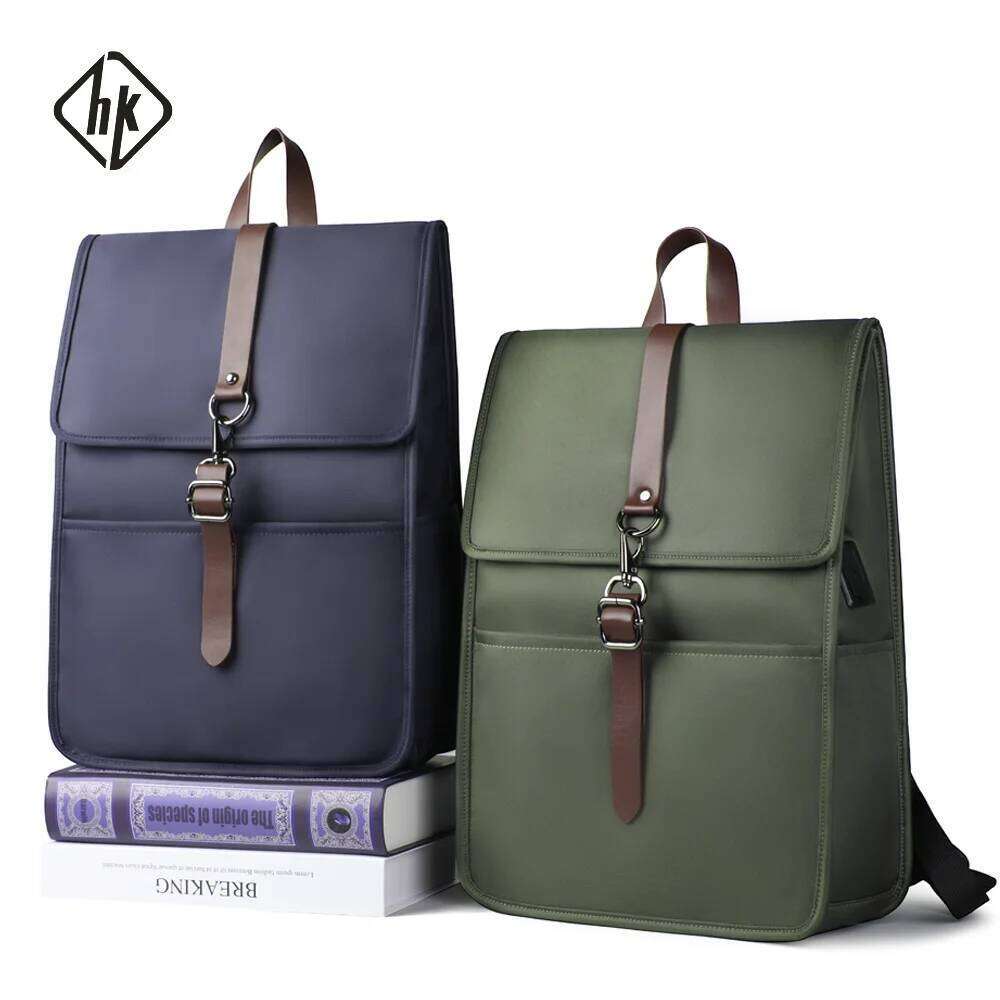 HK New Women's Waterproof College Laptop Backpack Large Fashion School Bag For Teenagers Girls Travel Weekend Mochilas