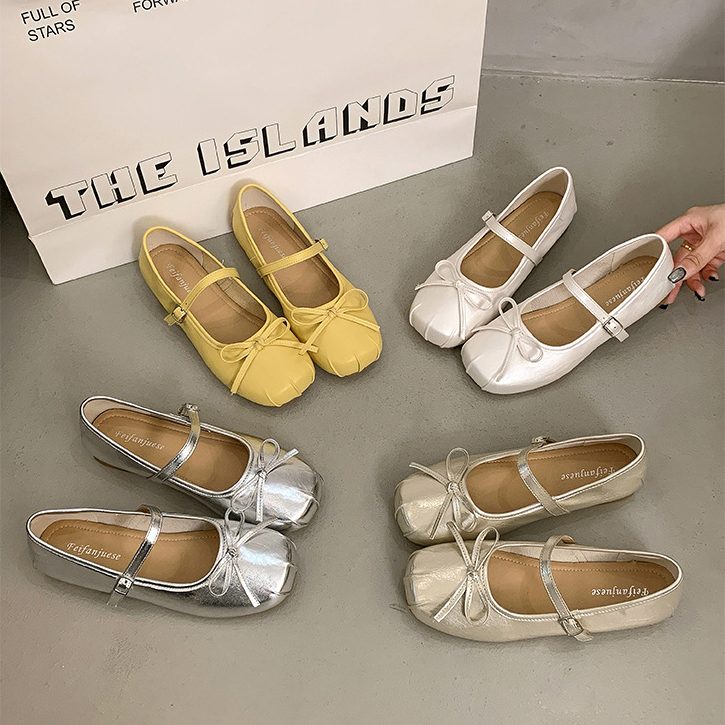 loafers womens ballet flats heels mary jane shoes summer luxury fashion low heels leather dress shoes designer ballerina flats sandals