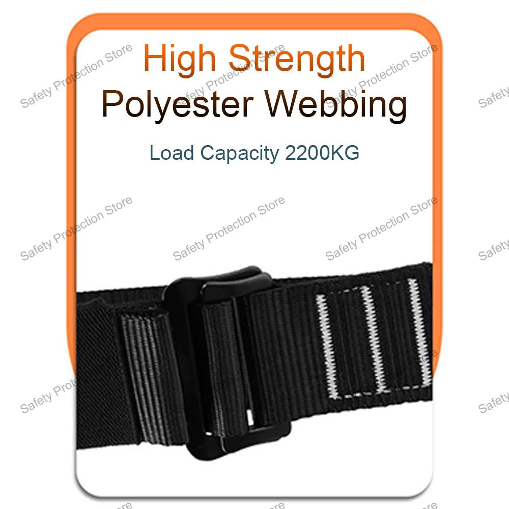 High Altitude Work Safety Belt Full Body Fivepoint Harness Outdoor Rock Climbing Training Construction Protect Equipment 250611