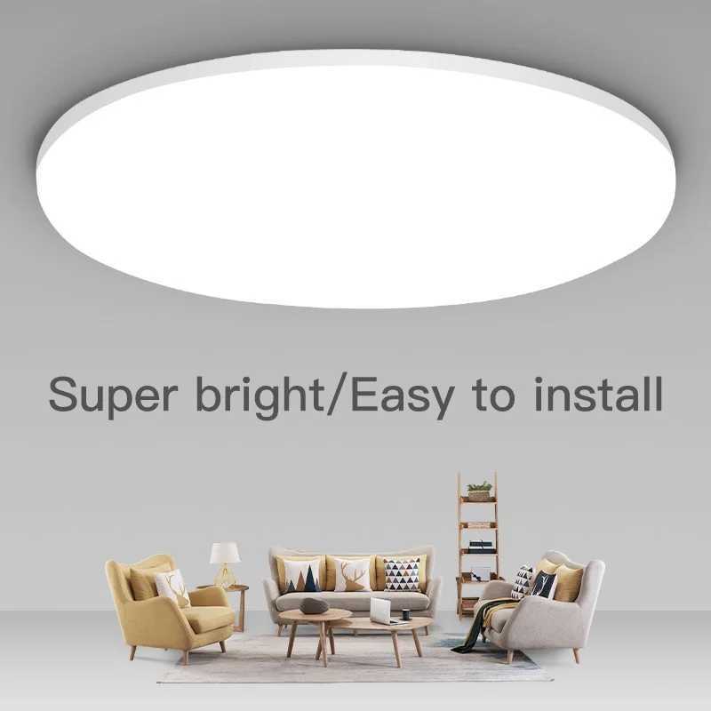 Ultra Thin LED Ceiling Lamp Modern Panel Ceiling Lights Indoor Lighting 15W 20W 30W 50W LED Lamp For Living Room Kitchen BedroomXJ2500613