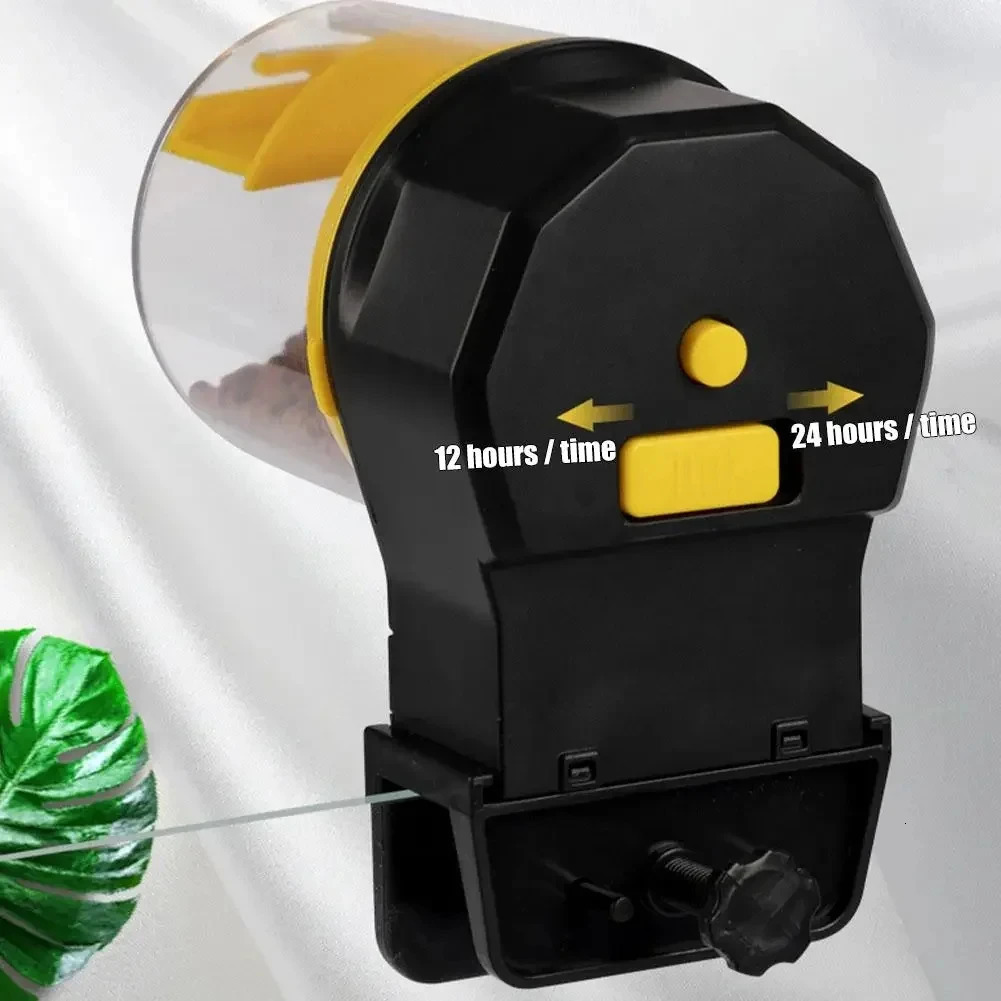 Intelligent Timing Automatic Feeder Automatic Fish Tank Feeder Aquarium Goldfish Feeder Large Capacity Goldfish Aquarium Feeder 250624