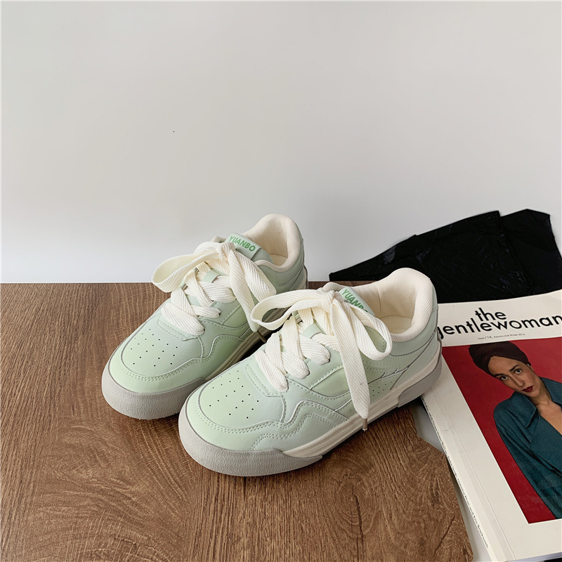 Ddmysports High Quality Thick Soled White Sneakers Versatile Student Ins Style Casual For Women New Spring And Autumn Bread Shoes Outdoor Shoes