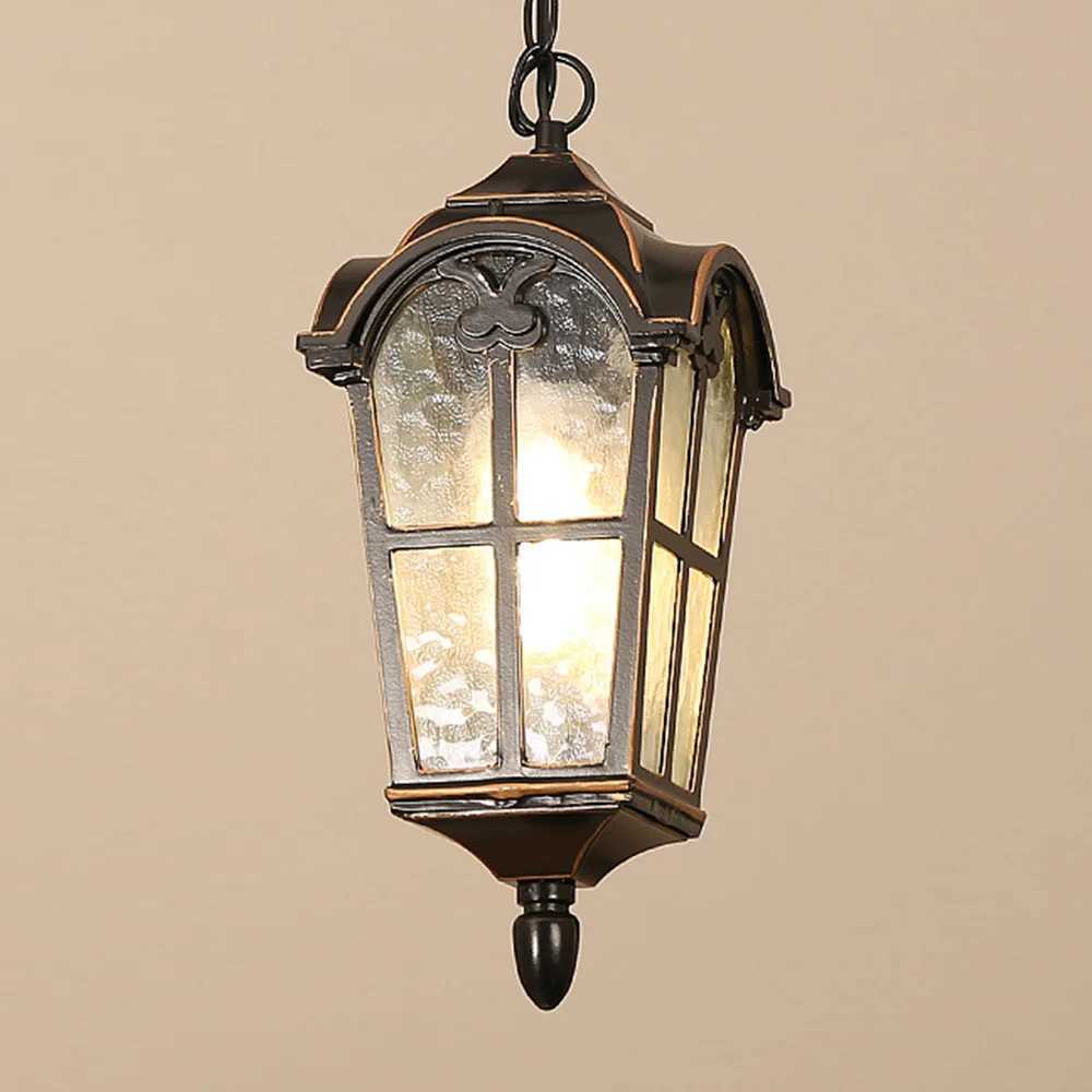 Outdoor Lamp Garden Pendant Lamp Gate Hallway Balcony Hanging Lamp Lantern Waterproof Corridor Aisle Courtyard Ceiling Lamps W250613