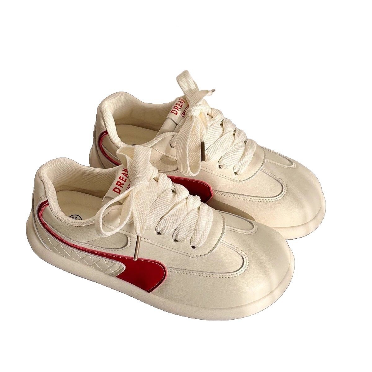 Ddmysports Spring Thick Soled German Training For Women New Versatile Lightweight Sports Casual Sneakers College Style Agan Shoes Outdoor Shoes