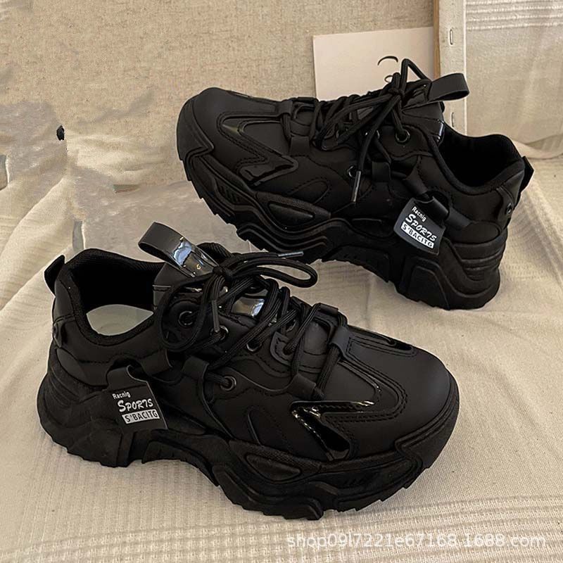 Mesh Breathable Dad Women Versatile Ins Style Autumn Casual Shoes New Casual Sports Running Shoes For Students ddmymonkey
