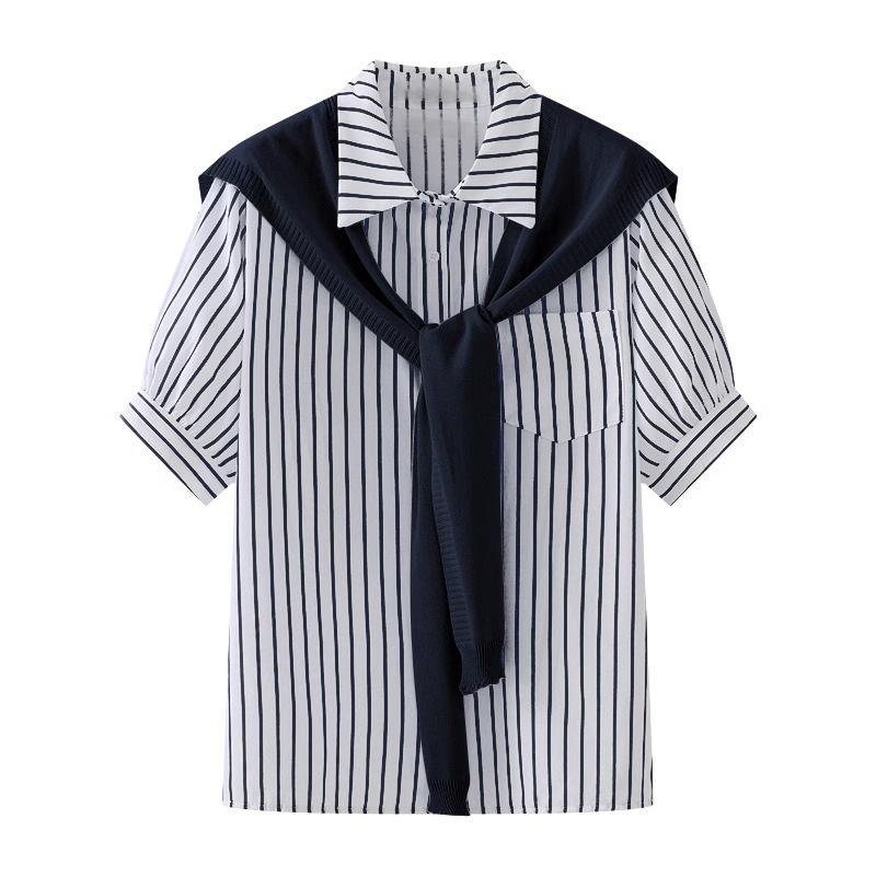 K1014 Solid color shawl outerwear 2025 new spring and autumn fashion knitted shoulder Korean air-conditioned room neck protection false collar scarf