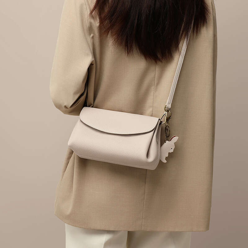 New Women S Crossbody Genuine Leather Underarm Versatile Shoulder High End Small Bag