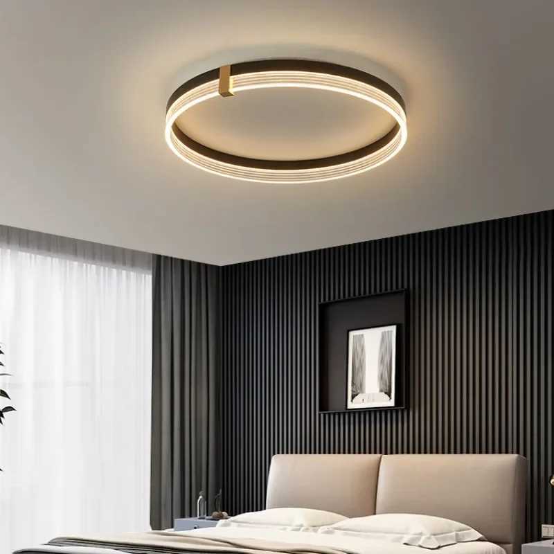 Modern Minimalist LED Ceiling Lamp With Bedroom Remote Control Modern Round LED Ceiling Lights For Living Room Home Ceiling LightXJ2500613
