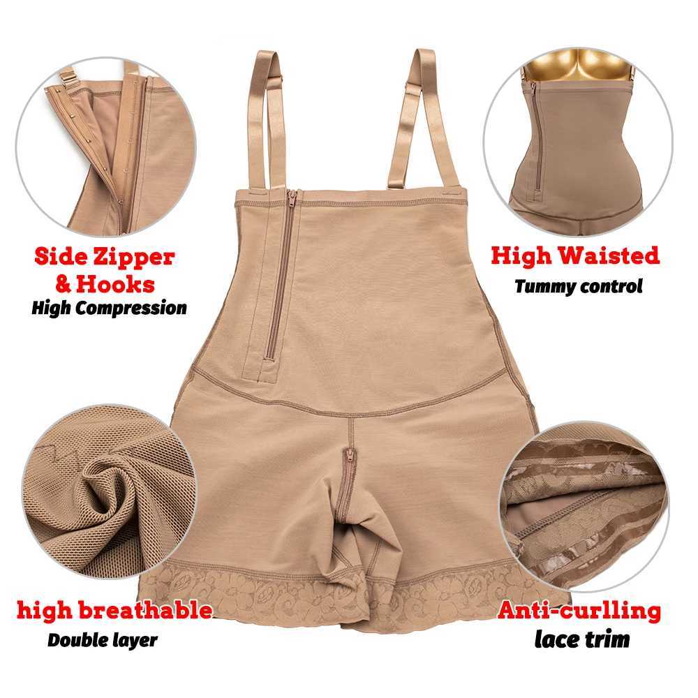 Slimming Panties Original Colombian Girdles Shaper High Waist Tummy Control Body Shapewear Female Abdomen Belly Reducing Sheath XJ250614