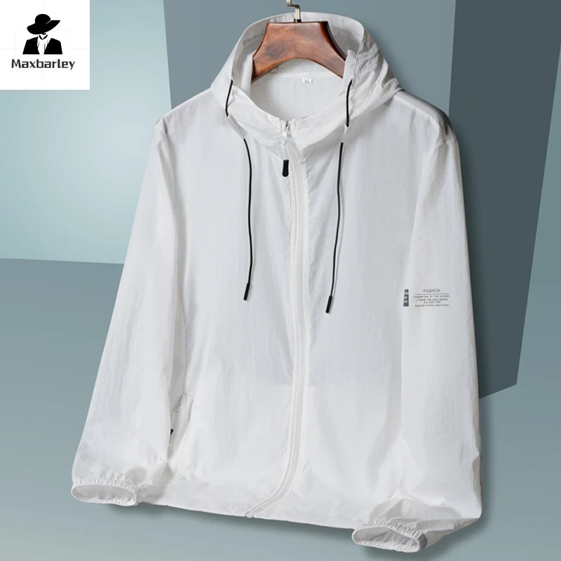 Summer UV Hooded Jacket Men Women Waterproof Sun Protection Clothing Fishing Hunting Clothes Quick Dry Skin Windbreaker 250614