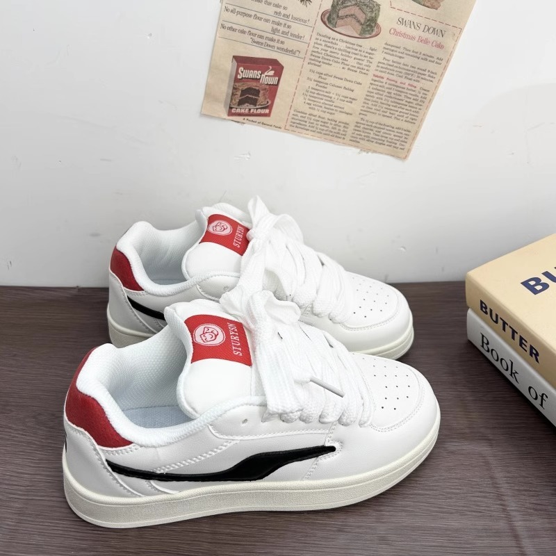 Ddmysports New Spring Korean Style Niche Bread Casual Sneakers For Women Ins Student Versatile Sports White Shoes Outdoor Shoes