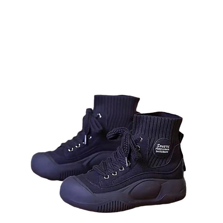 Ddmysports Autumn Genuine Leather British Style Mid Top Casual For Women Ugly Cute Big Head Fashion Breathable Short Boots S Shoes Trend Outdoor Shoes