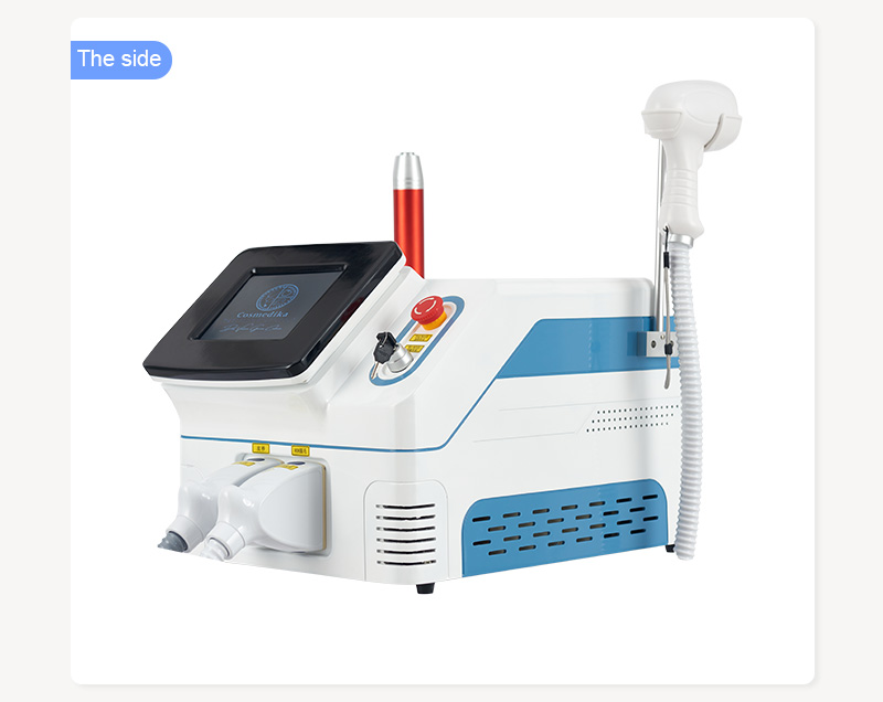 2 in 1 808nm Picosecond Laser Machine Professional Diode Laser Hair Removal Machine Painless Ice Hair Removal Tattoo Removal 3500W
