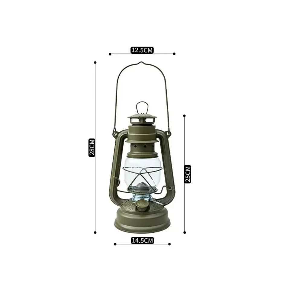 GOPEAK Outdoor Camping Tent Lights Old Kerosene Lamps Vintage Camping Ambient Lights Portable and Hangable W250613