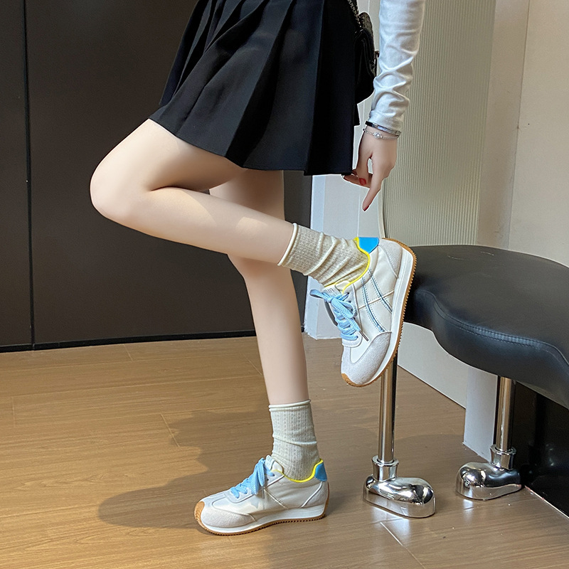 Ddmysports White Sneakers For Women Spring New Korean Style Ins Female Students Casual Sports Versatile Board Shoes Street Shooting Fscl Outdoor Shoes