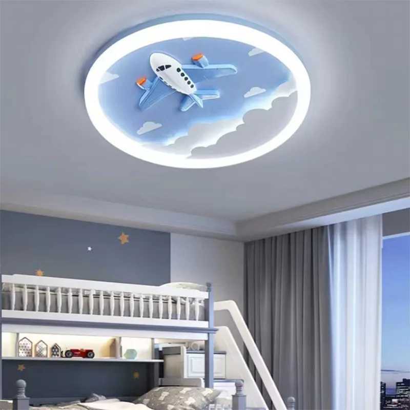 Modern Cute LED Ceiling Lamp For Kids Childrens Room Bedroom Chandelier Light Interior Home Decoration Lustre Lighting Fixtures XJ2500613