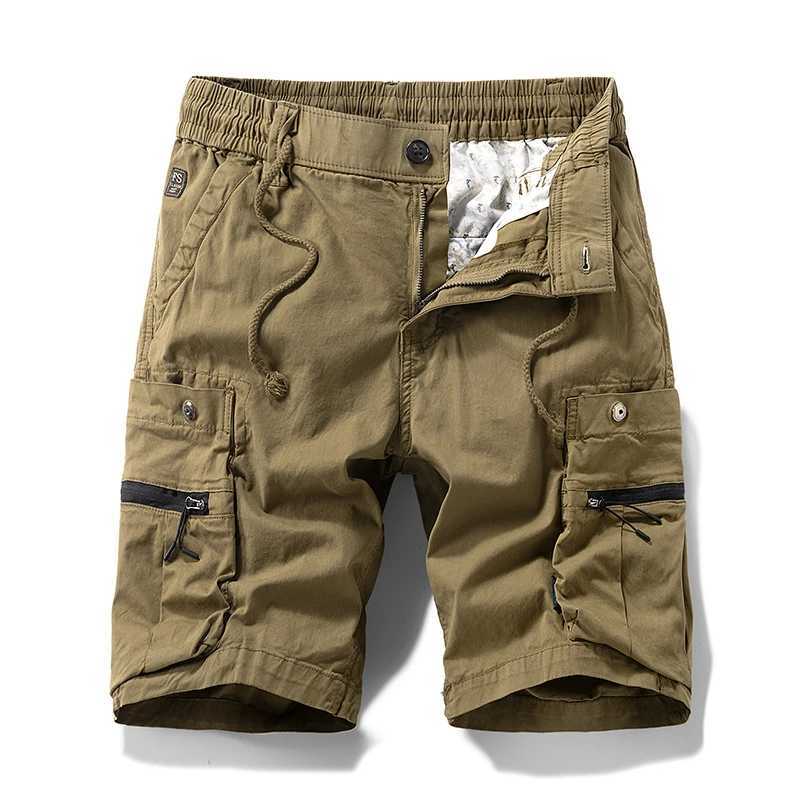 2025 New Men Casual Shorts Summer Comfortable and Fashionable Outdoor Workwear Shorts Pure Cotton Retro Mens High Quality Pants W250614