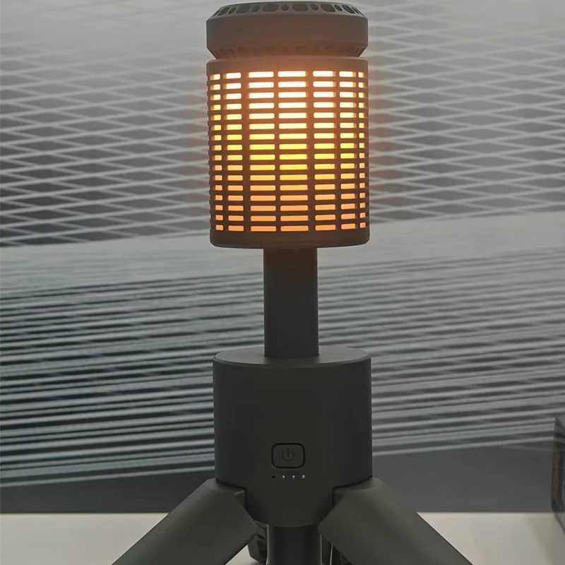 Folding Camping Light Portable Telescopic Lanterns Built-in 10000mAh Outdoor Waterproof Magnetic Lamp With Triangle Stand Base W250613