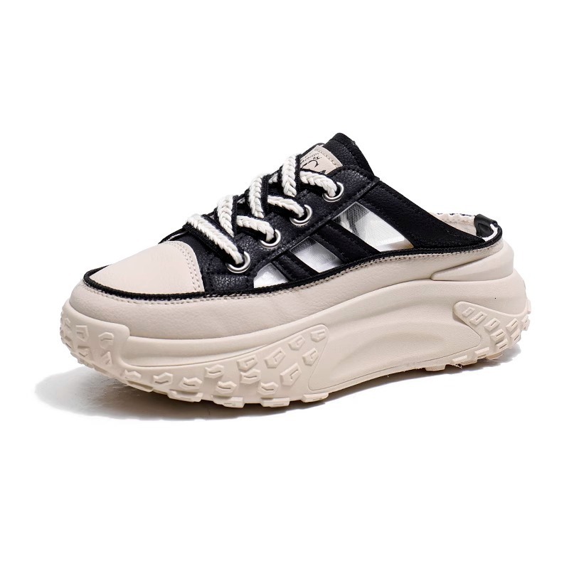 Ddmysports Platform Sandals For Women New Summer Closed Toe Mesh Hollow White Shoes Student Casual Sports Sneakers Outdoor Shoes