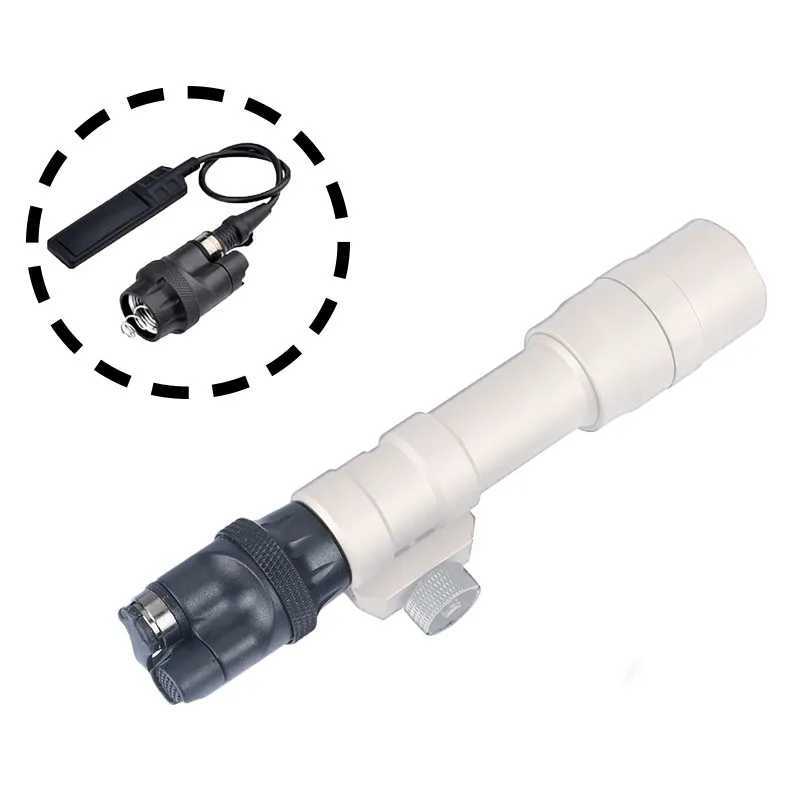 New Tactical M300 M600 Flashlight Remote Pressure Switch Dual Function Control SF Plug Airsoft Hunting Weapon Scout Light SwitchXJ250613
