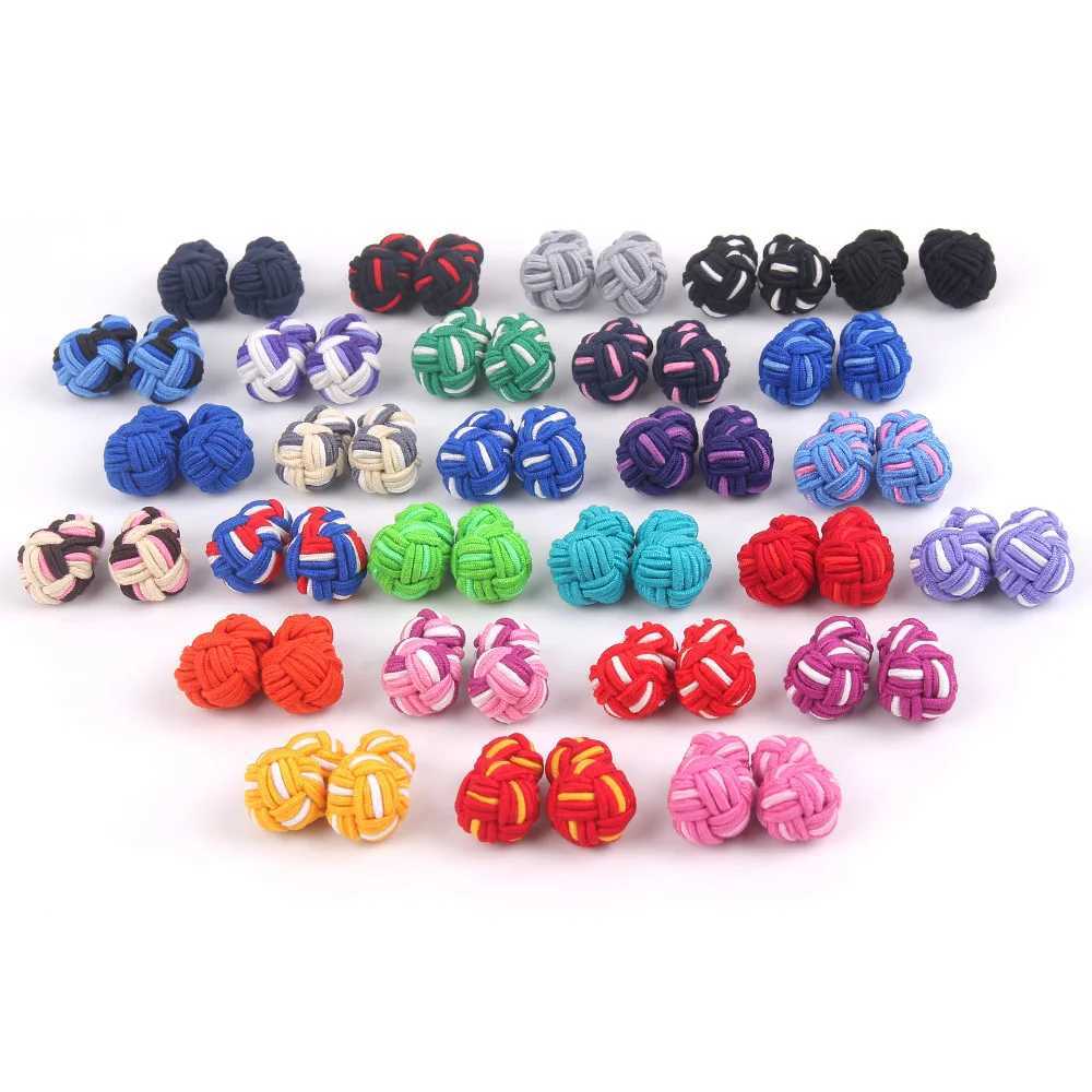 Knot Cufflink For Men Women Classic Shirts Cufflinks For Wedding Party XJ250614