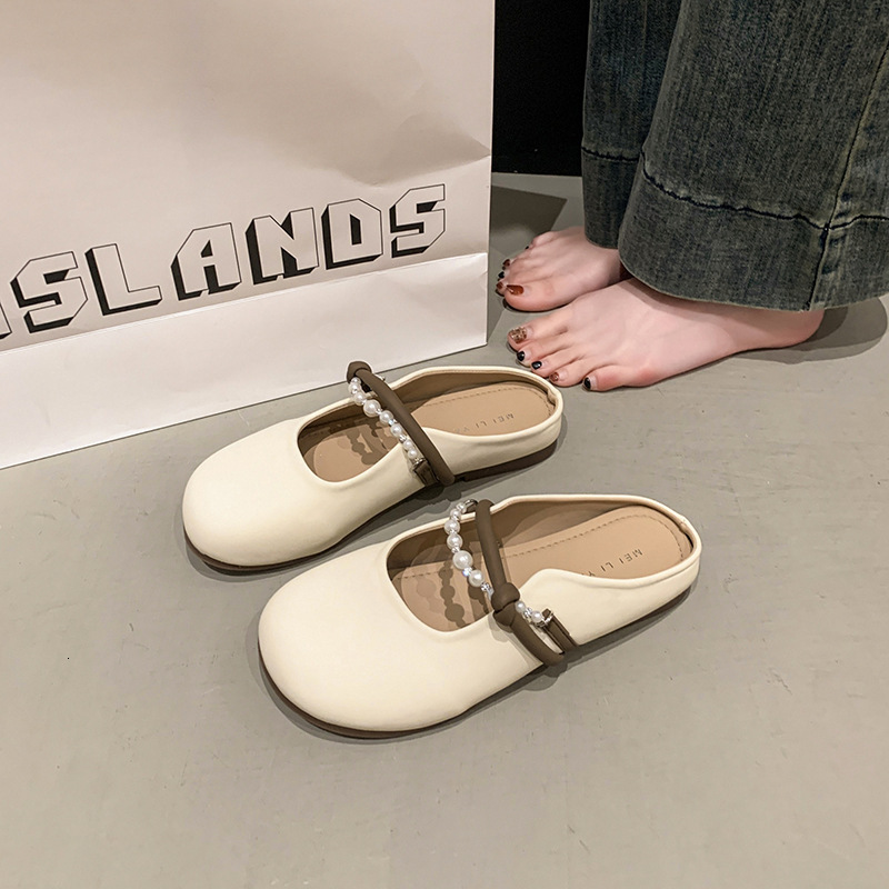 Ddmyoutdoor Baotou Women S Summer Outdoor High End New Trendy Super Popular Versatile Soft Sole Slip On Half Slippers Outdoor Shoes