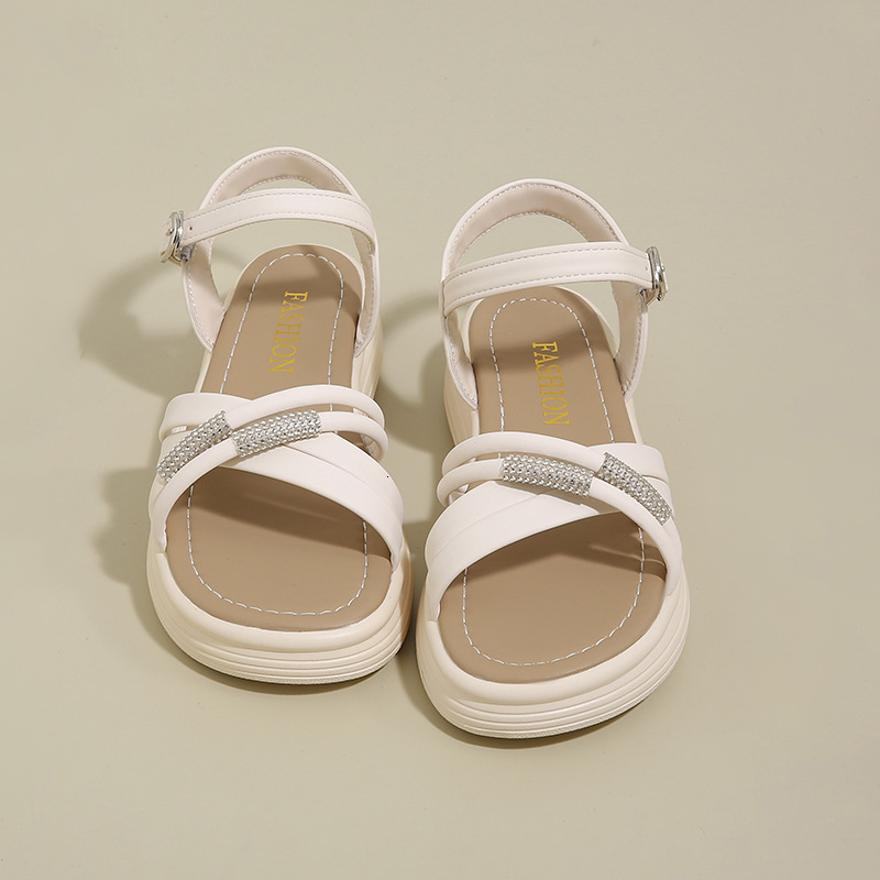 Ddmyoutdoor Roman Sandals For Women Summer Outdoor New Fashion Versatile Fairy Style Thick Sole High Heels S Platform Shoes Outdoor Shoes