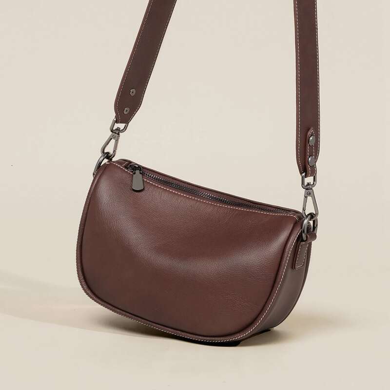 Women S New Crossbody Pillow Genuine Leather Dumpling High End Shoulder Small Bag