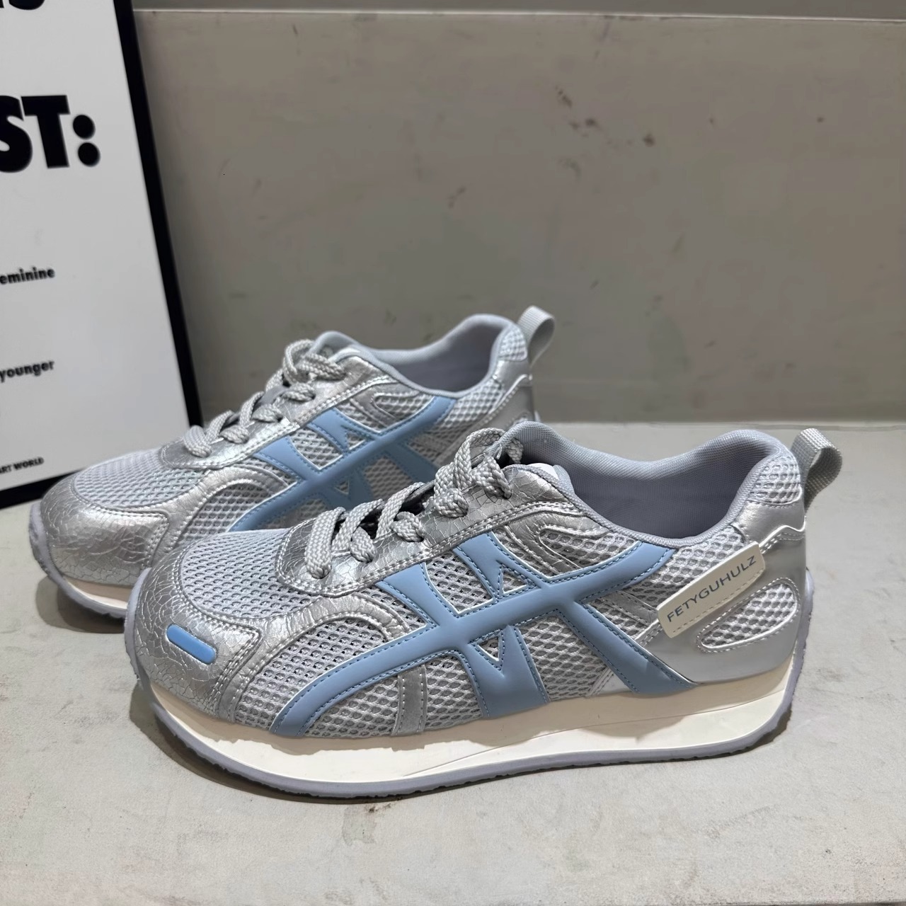 Ddmysports Dexun White Sneakers For Women Mesh Breathable Summer New Versatile Super Popular Agan Shoes Casual Sports Running Outdoor Shoes