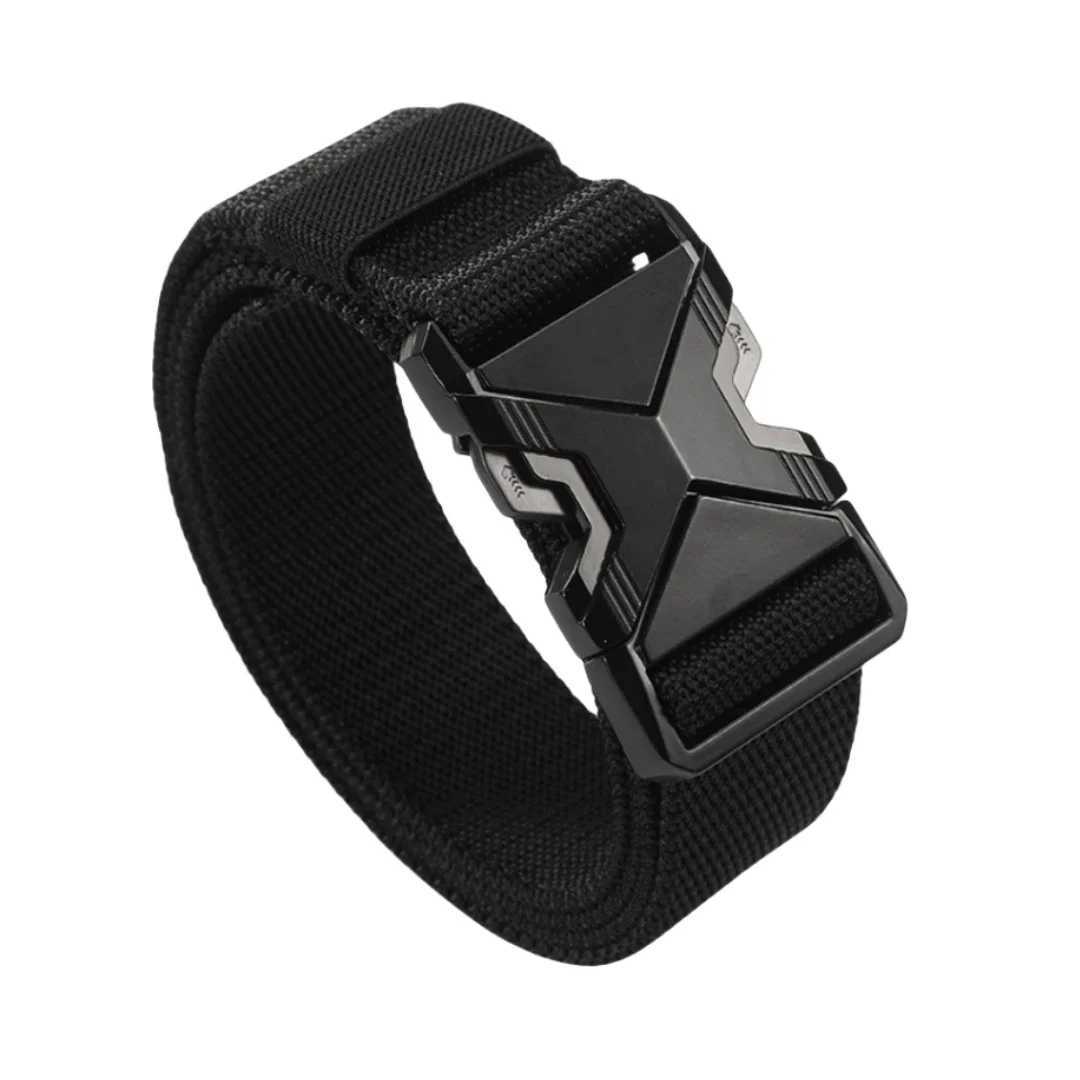 2PC Quick Release Pluggable Buckle Sports Belt Breathable Men Belts For Men Pants Belt Men Bbelt Perfect for Outdoor Adventures X250614