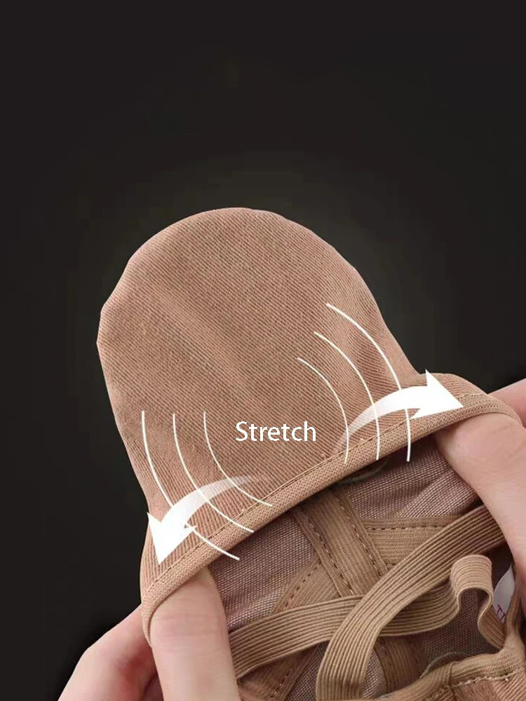 Kids Adult Ballet Shoes Stretch fabric Split sole Women Ballet Slippers Pink Black Girls Dance Shoes comfortable gym yoga shoes 250613